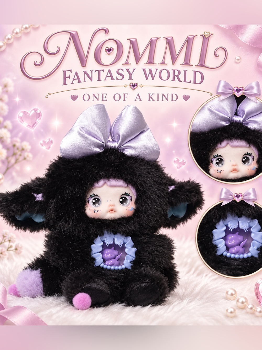 Nommi confirmed fantasy world - black NIB